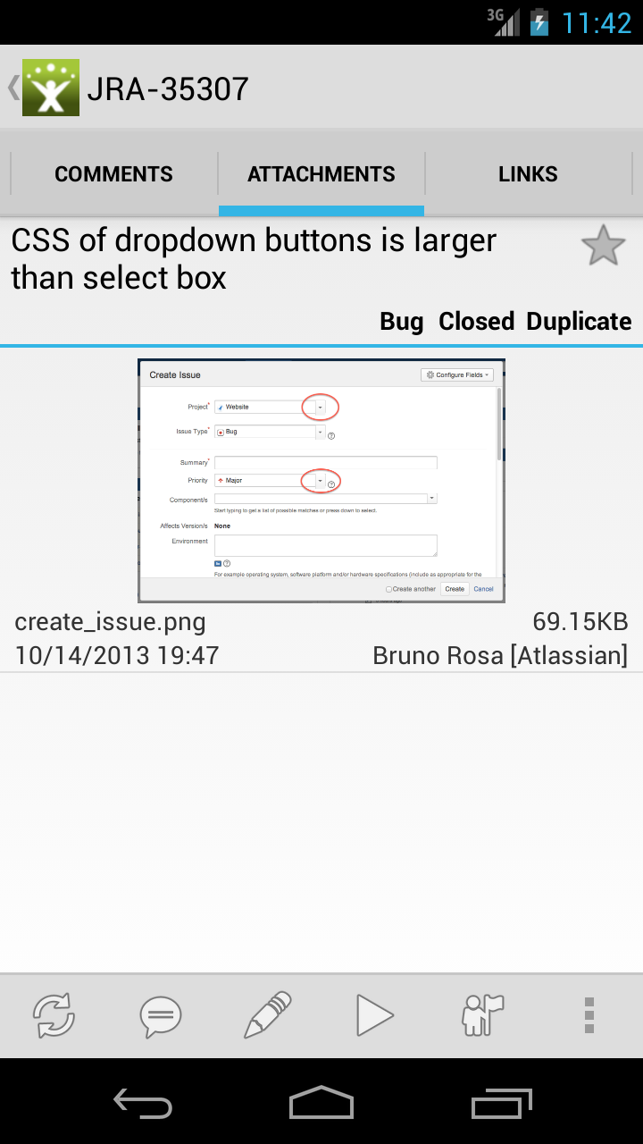 android jira client