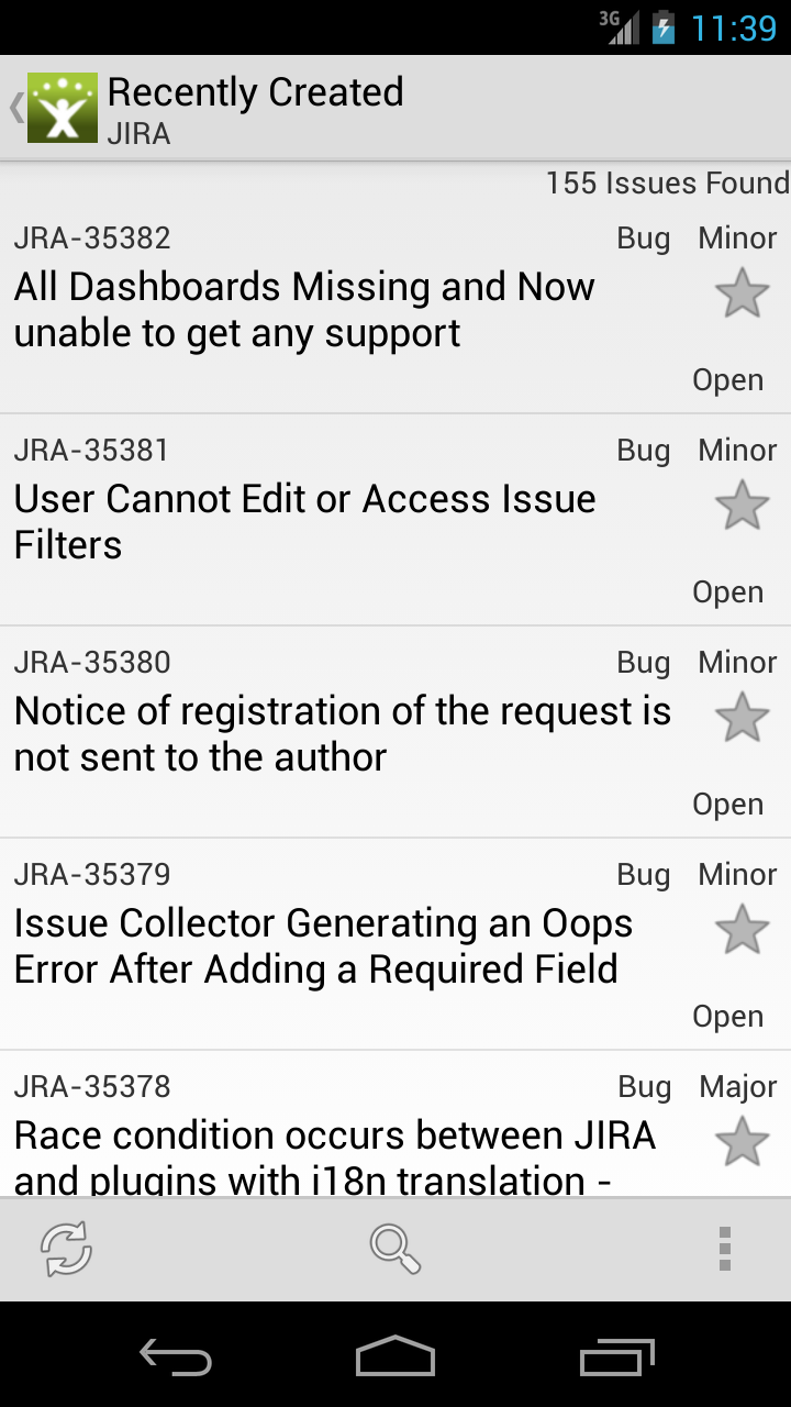 jira client reports read only